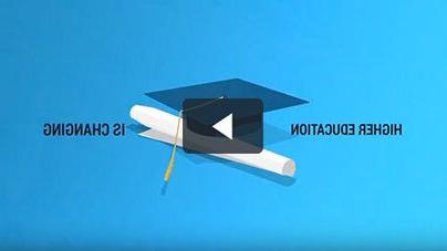 Cap and Diploma with play button on top